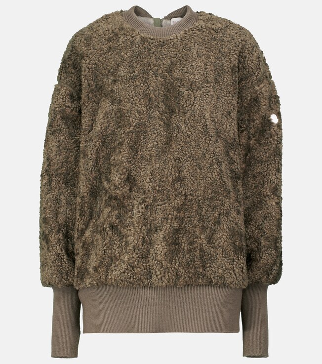 4 Moncler Hyke fleece sweatshirt | Moncler Genius