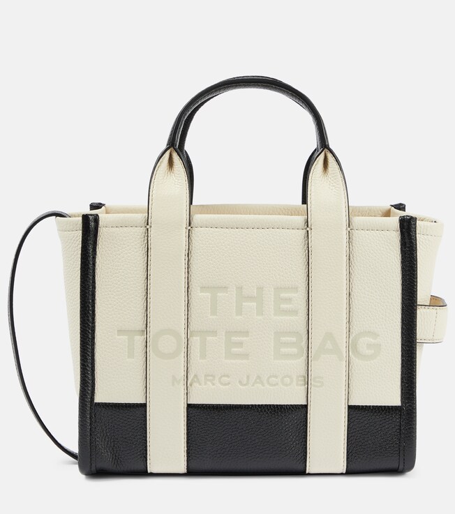 The Small colorblocked leather tote bag | Marc Jacobs