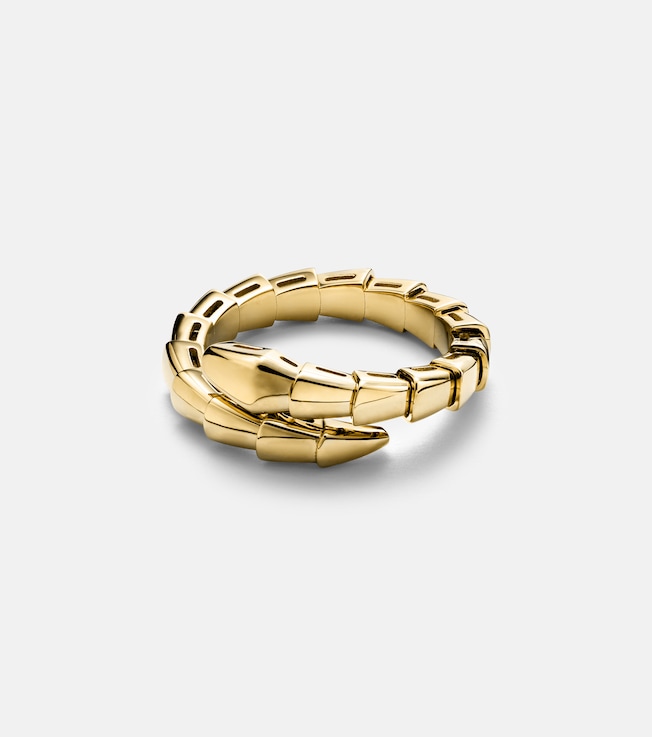 Serpenti Viper 18kt gold ring | Bvlgari