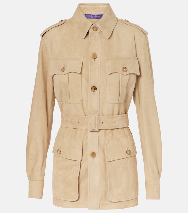 Gabbie suede field jacket | Ralph Lauren Collection
