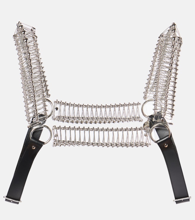 Faux leather harness | Noir Kei Ninomiya