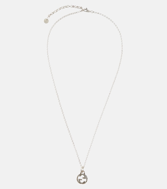 Interlocking G sterling silver necklace | Gucci