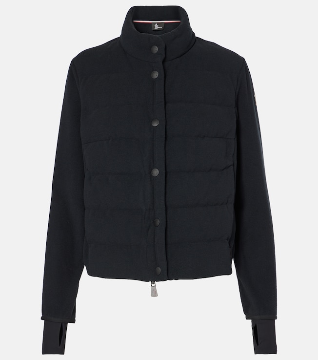 Technical zip-up cardigan | Moncler Grenoble
