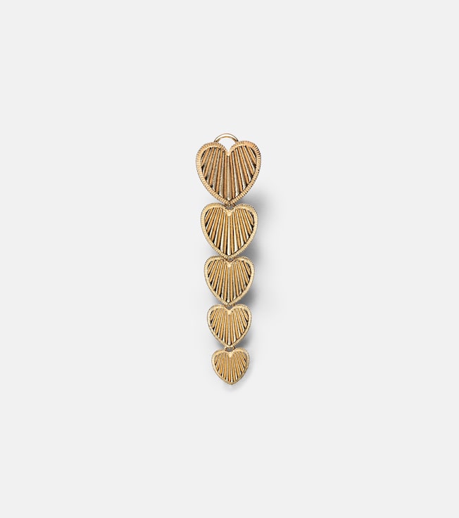 True Love 18kt gold single earring | FoundRae