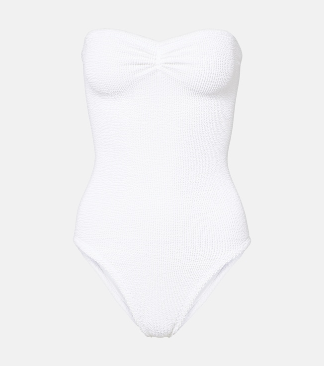 Brooke ruched swimsuit | Hunza G