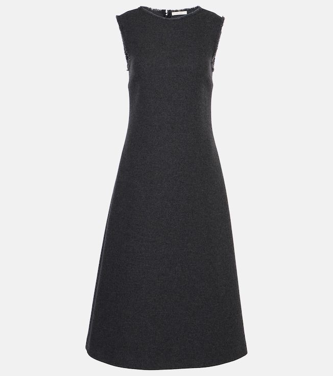 Amor wool and cashmere-blend midi dress | The Row