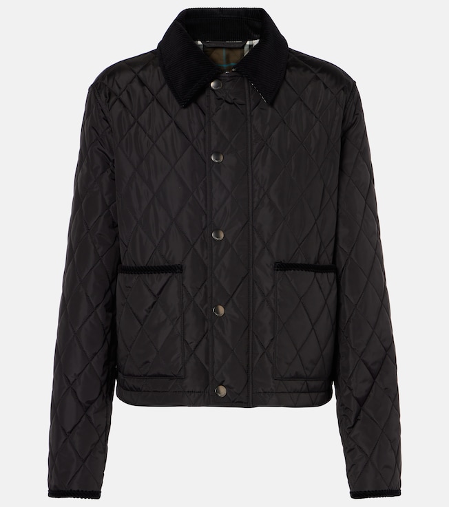 Burberry Check quilted jacket | Burberry