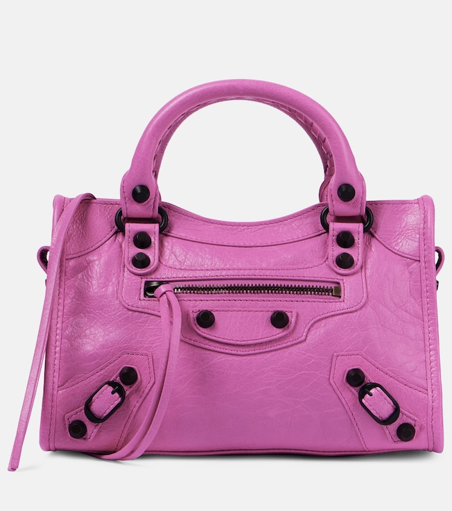 Le City Mini leather shoulder bag | Balenciaga