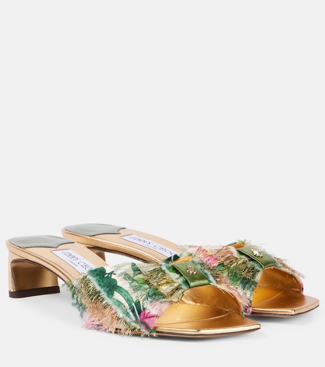 Annika 35 embellished mules | Jimmy Choo