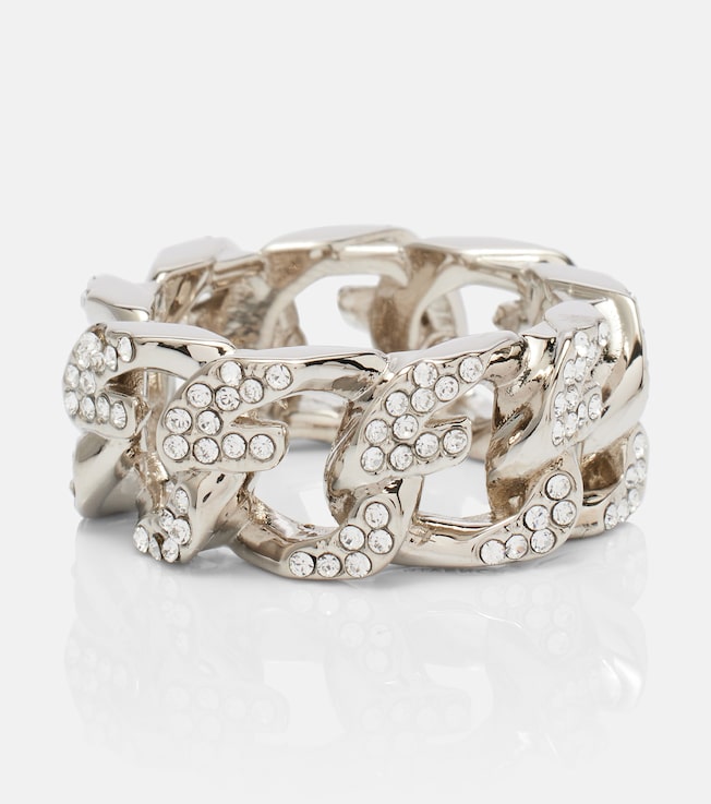 G Chain Swarovski®-embellished ring | Givenchy