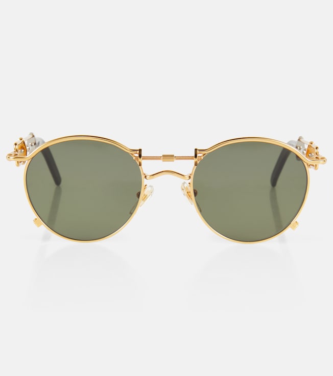 x Karim Benzema 56-0174 round sunglasses | Jean Paul Gaultier