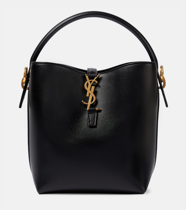 Le 37 Small leather bucket bag | Saint Laurent