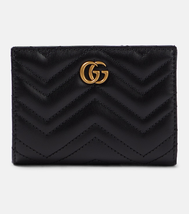 GG Marmont matelassé leather wallet | Gucci