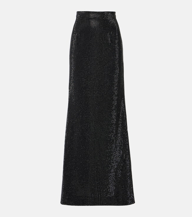 Crystal-embellished maxi skirt | Roland Mouret