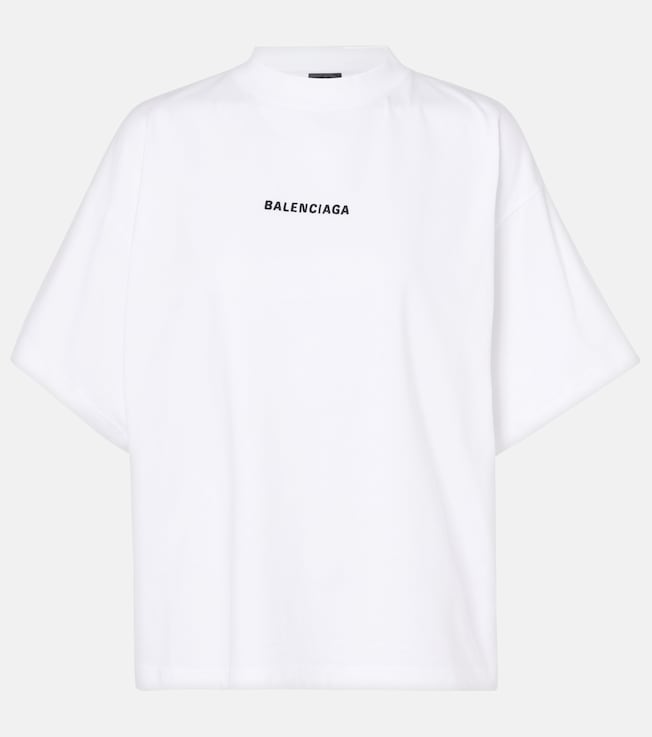 Printed cotton jersey T-shirt | Balenciaga