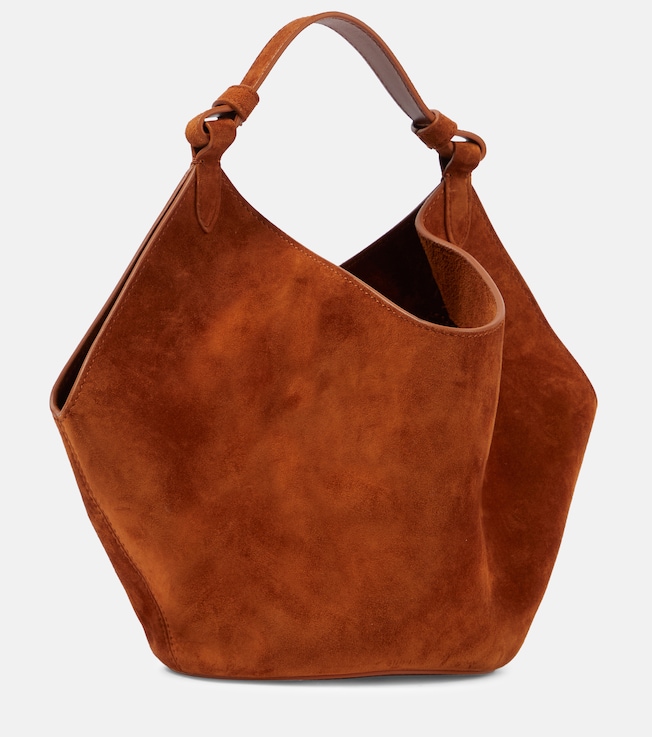 Lotus Mini suede tote bag | Khaite