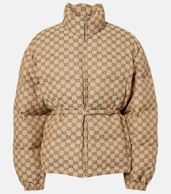 GG Canvas down jacket | Gucci