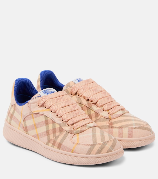 Terrace EKD Burberry Check sneakers | Burberry
