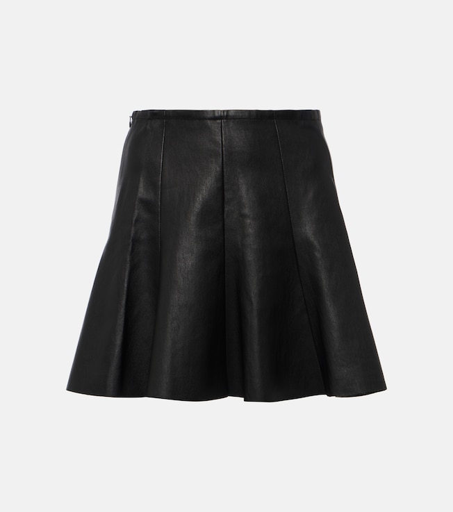 Mila leather miniskirt  | Stouls