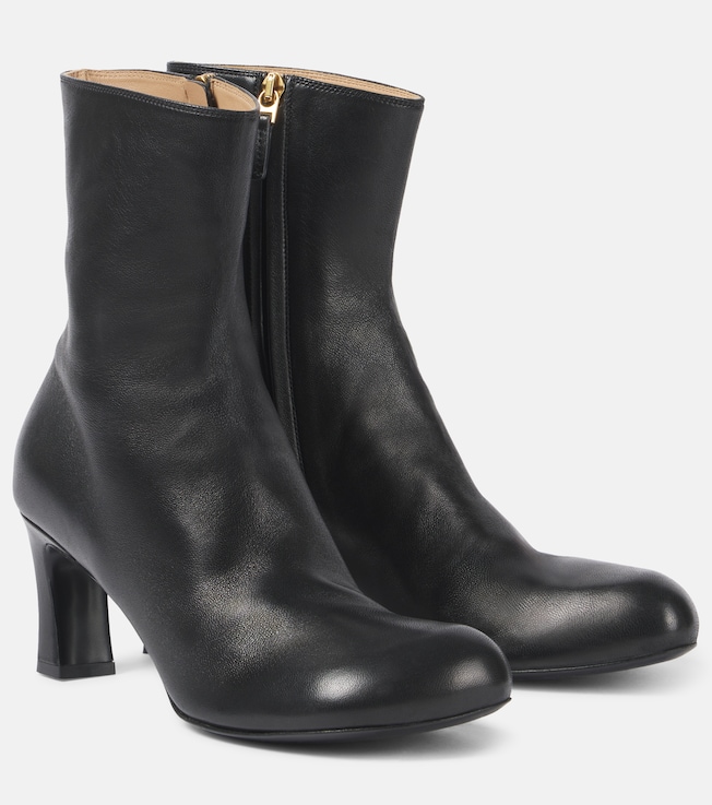 65 leather ankle boots | Bottega Veneta