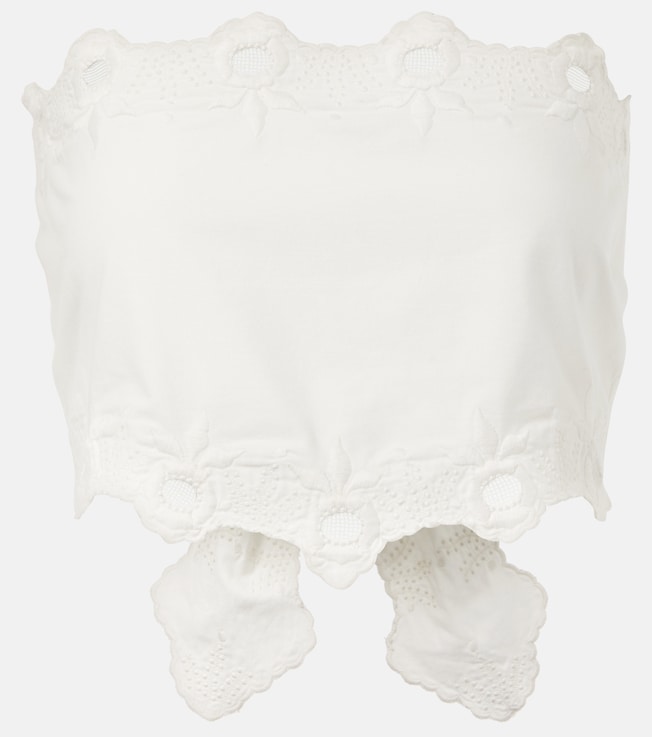 Antoinette embroidered cotton top | Posse