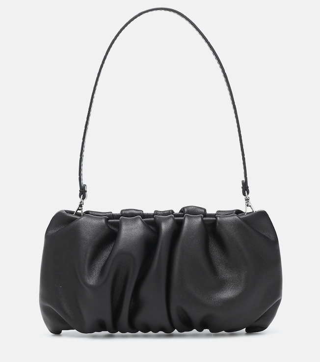 Bean leather shoulder bag | Staud