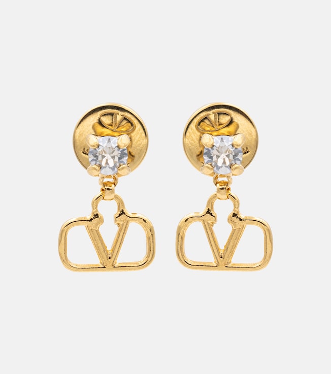 VLOGO embellished earrings | Valentino