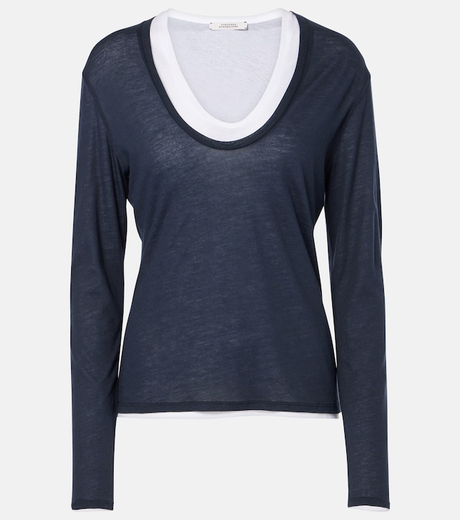 Layer Love layered jersey T-shirt | Dorothee Schumacher