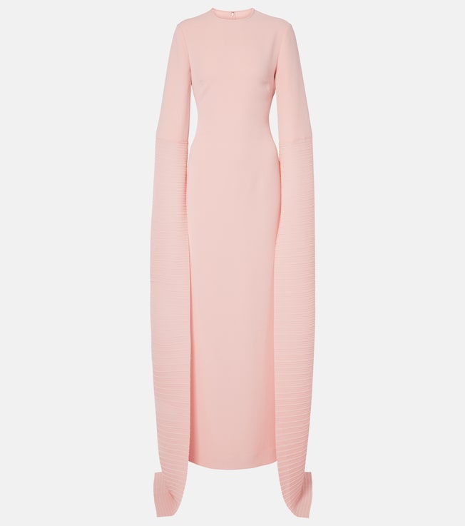 Naomi crêpe gown | Solace London