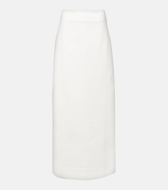 Cotton-blend maxi skirt | Adriana Degreas