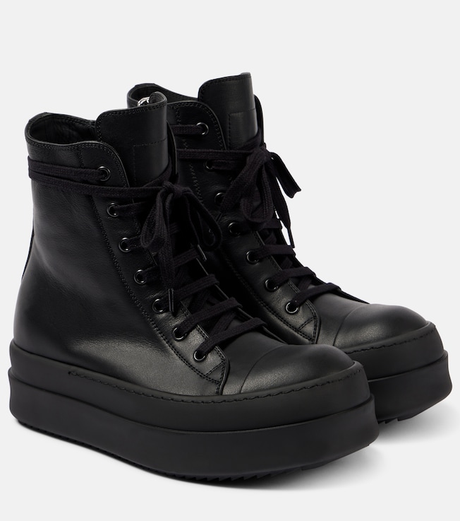 Mega Bumper leather sneakers | Rick Owens