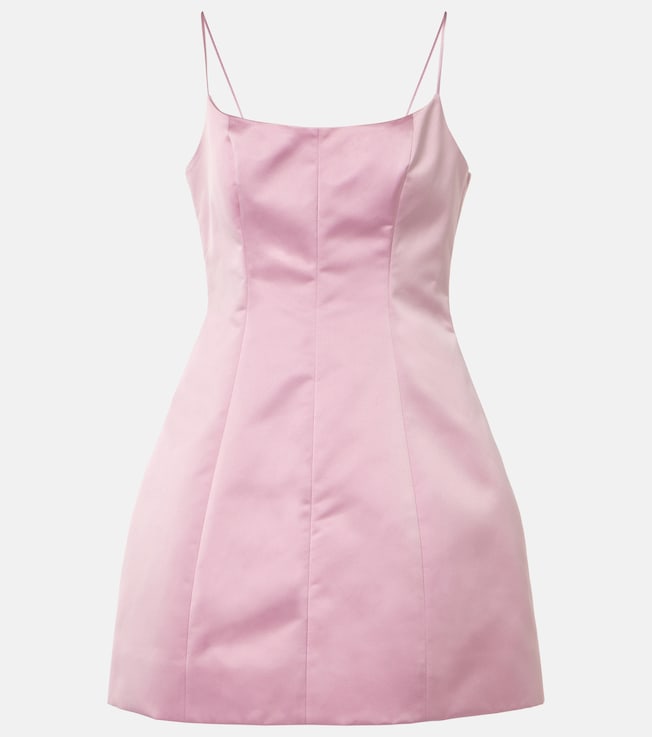 Duchess satin mini dress | Blumarine