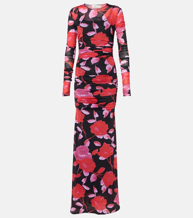 Fine Jer printed maxi dress | Blumarine