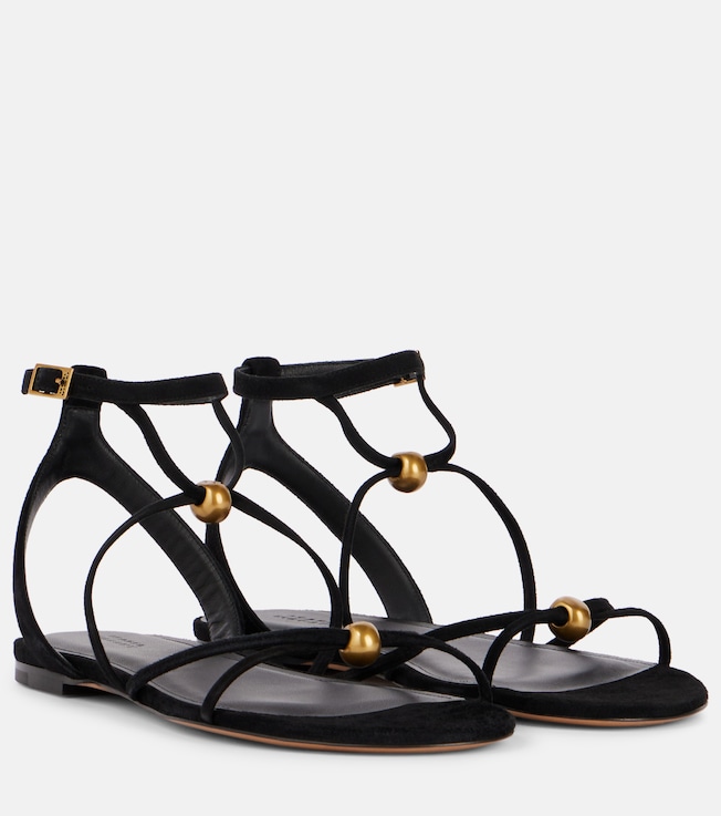 Aeza embellished suede sandals | Isabel Marant