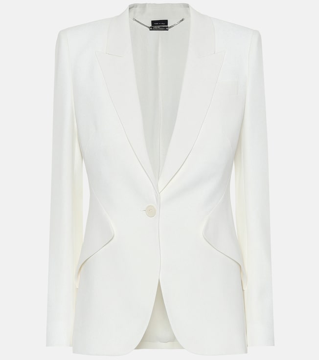 Crêpe blazer | McQueen