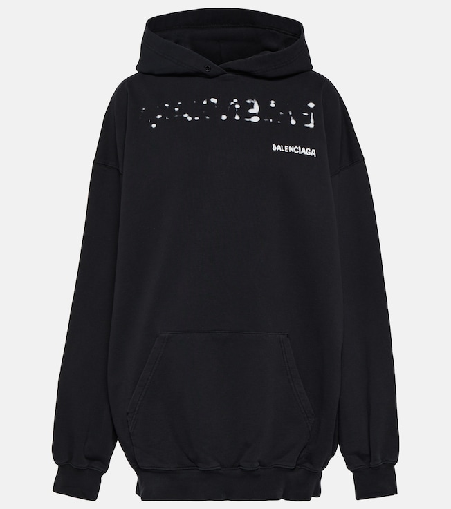 WFP cotton jersey hoodie | Balenciaga