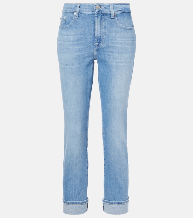 Mid-rise skinny jeans | 7 For All Mankind