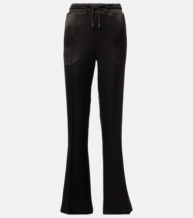 Mid-rise satin straight pants | JW Anderson