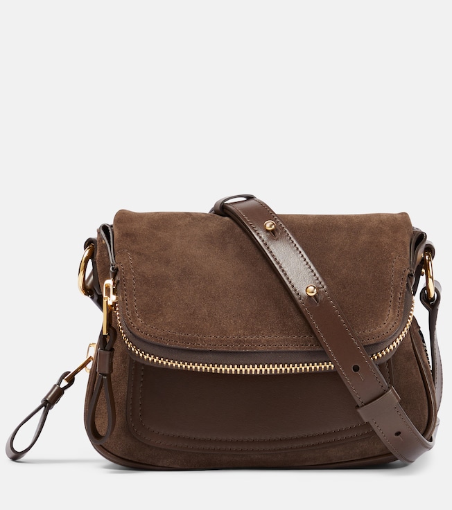 Jennifer Small suede shoulder bag | Tom Ford