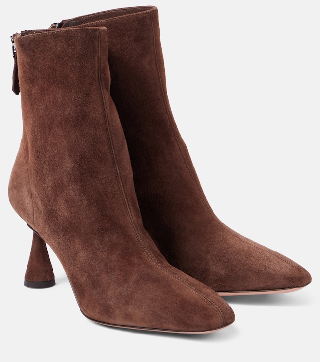 Amore 75 suede ankle boots  | Aquazzura