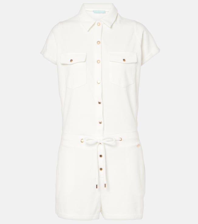 Cheryl cotton-blend jumpsuit | Melissa Odabash