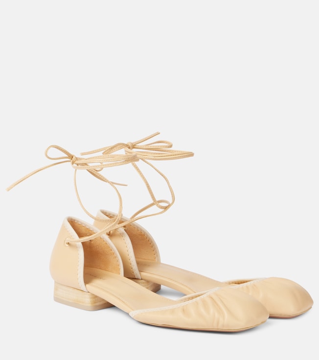 Leather ballet flats | Lemaire