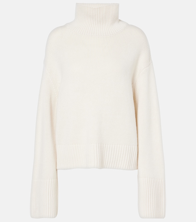 Fleur cashmere turtleneck sweater | Lisa Yang