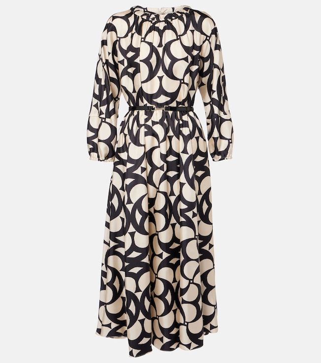 Nina silk twill maxi dress | 'S Max Mara