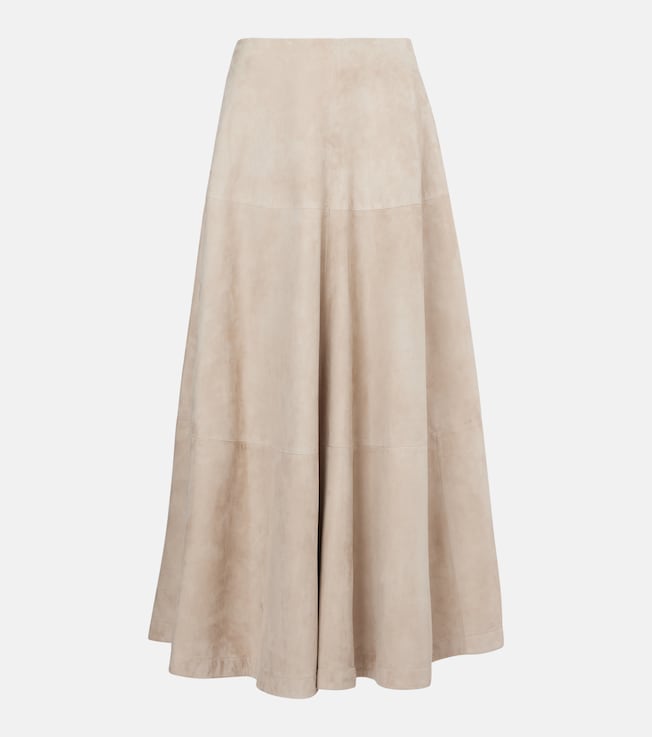 Varda suede maxi skirt | Altuzarra