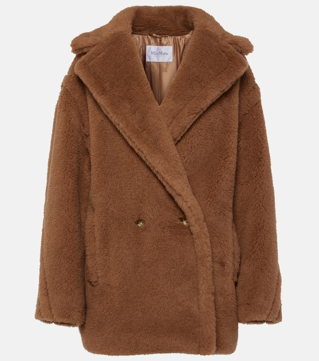 Dramma wool and silk teddy jacket | Max Mara