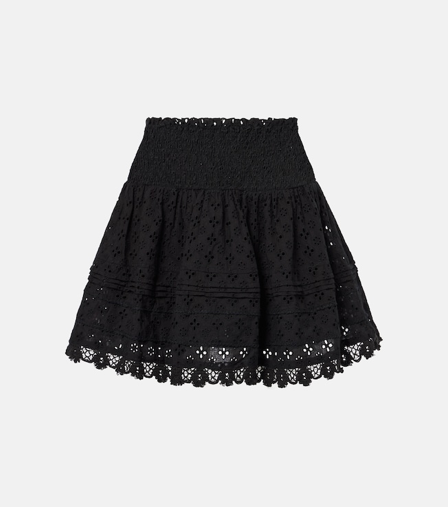 Galia cotton wrap skirt | Poupette St Barth