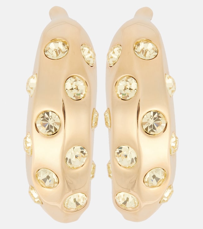 Bananes crystal-embellished earrings | Jacquemus
