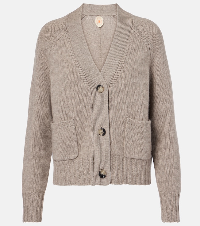 Wool and cashmere cardigan | Jardin des Orangers