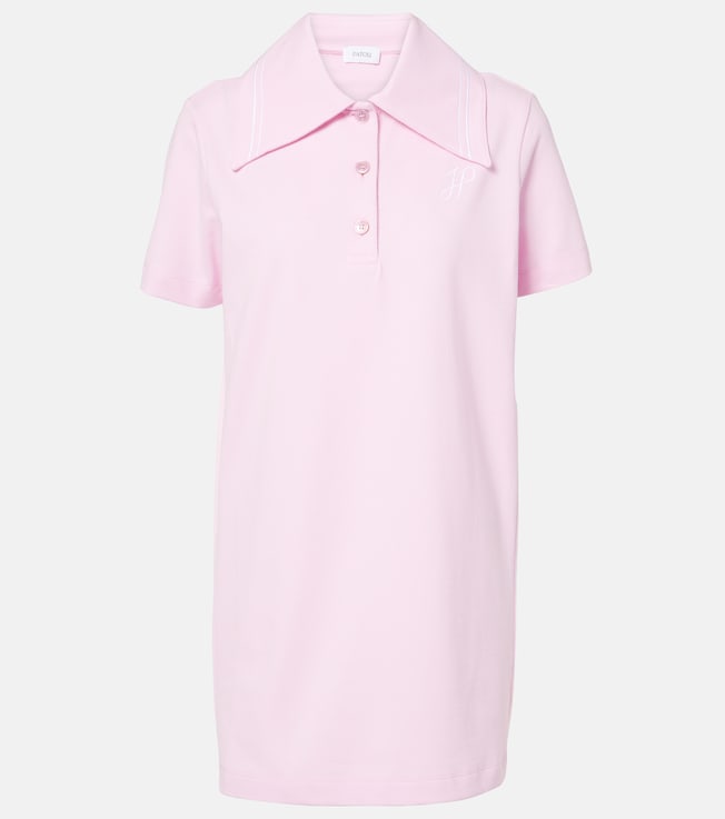 Logo cotton polo dress | Patou